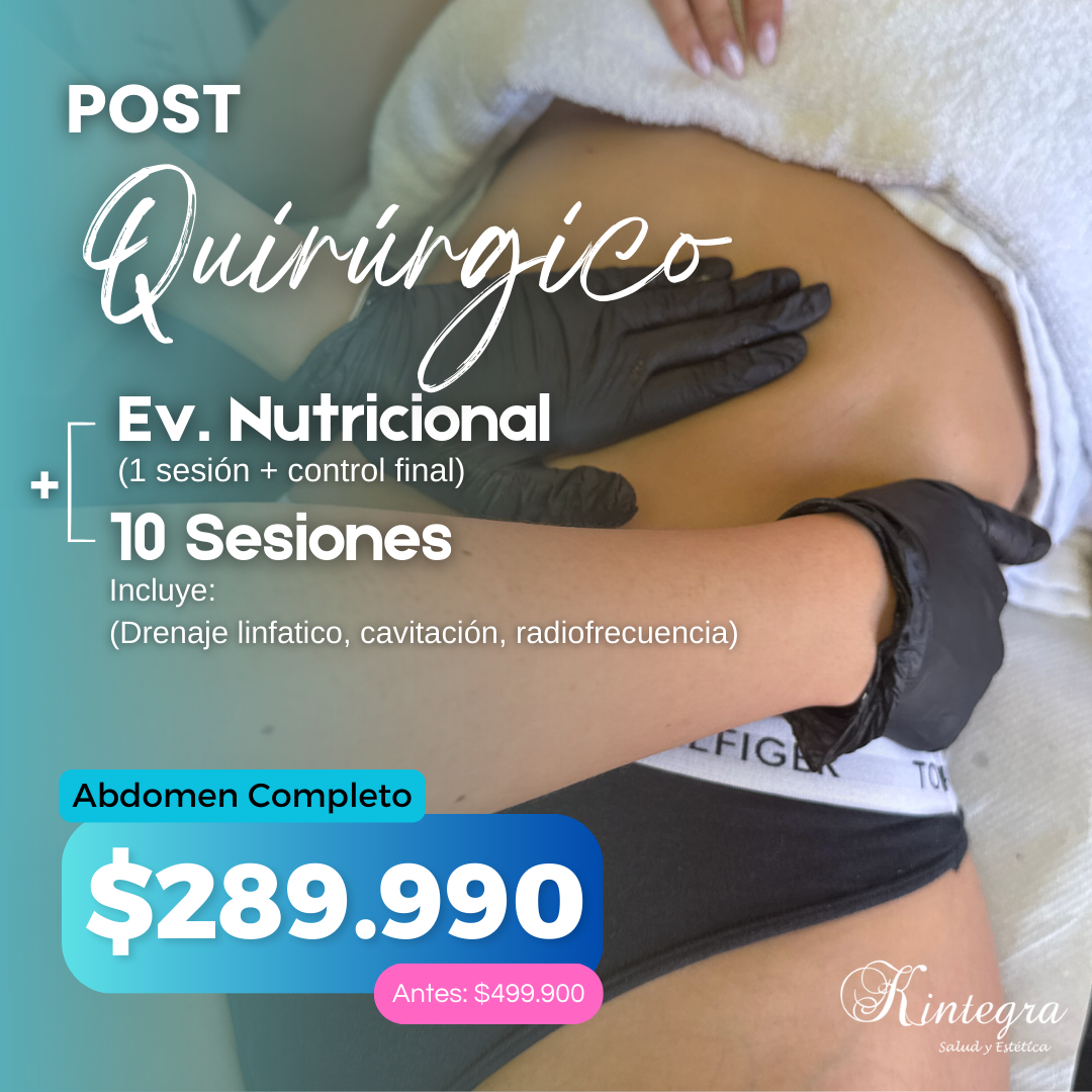 Tratamiento Post - Quirúrgico - 10 Sesiones