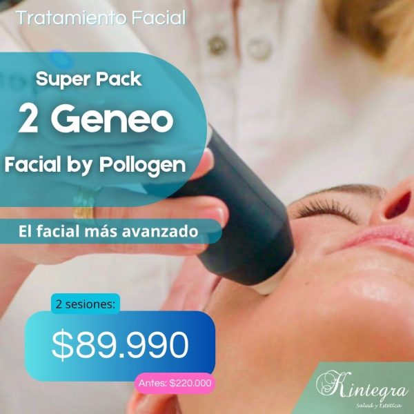 Super Pack Facial: 2 Geneo facial by Pollogen