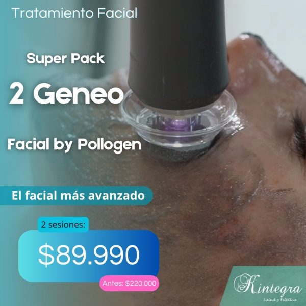 Super Pack Facial: 2 Geneo facial by Pollogen