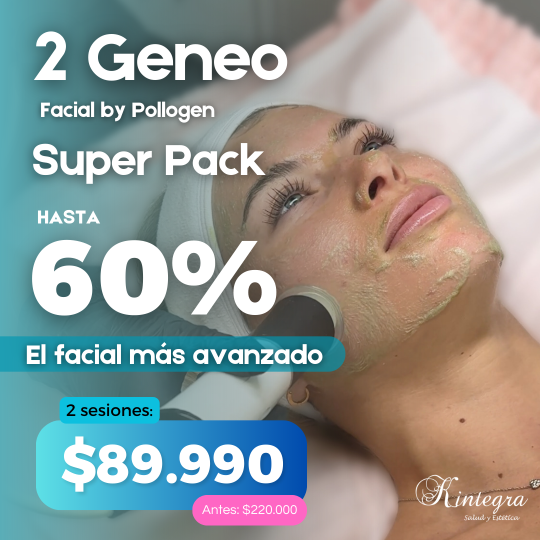 Super Pack Facial: 2 Geneo facial by Pollogen