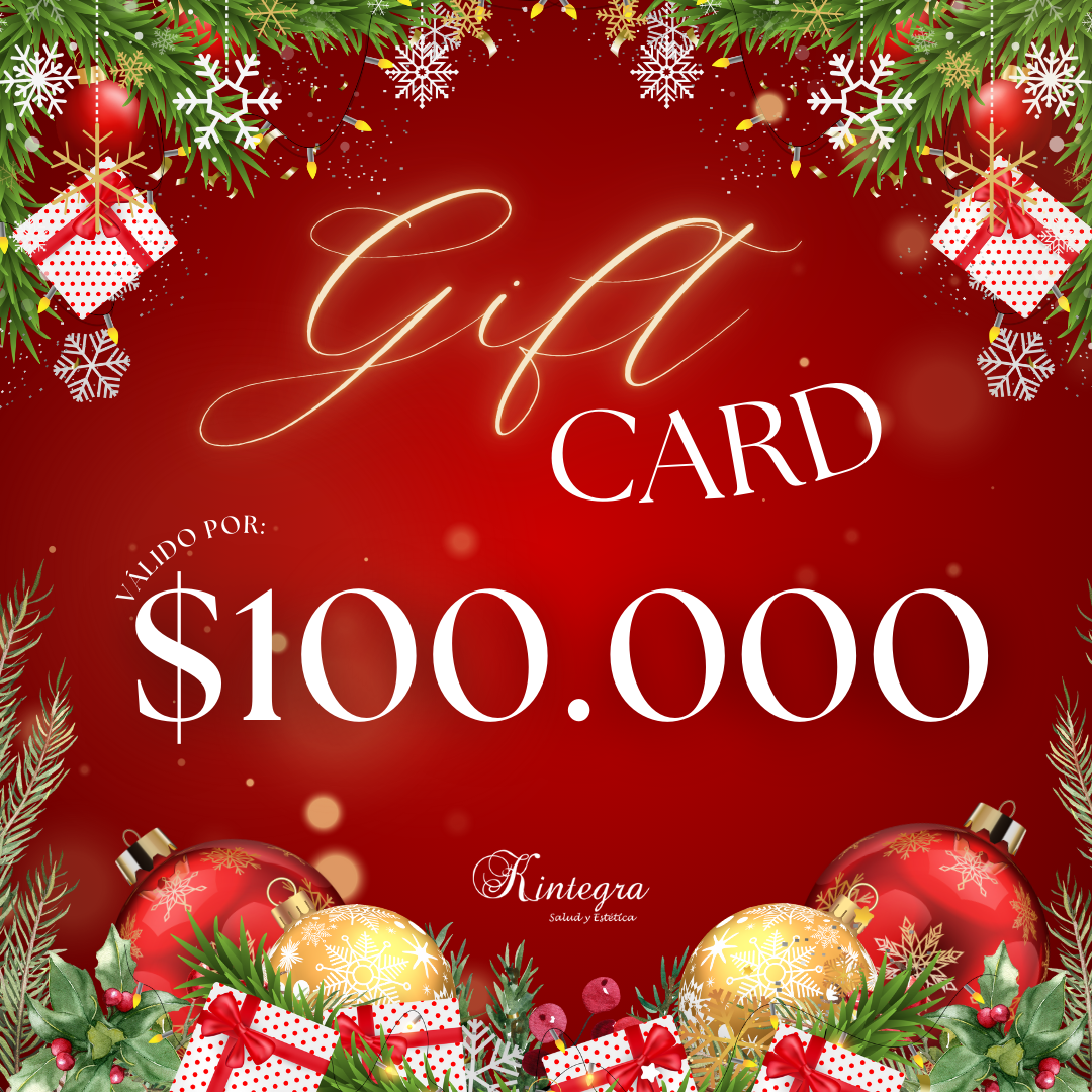 Gift Card - Válida por $100.000 en Clínica Kintegra