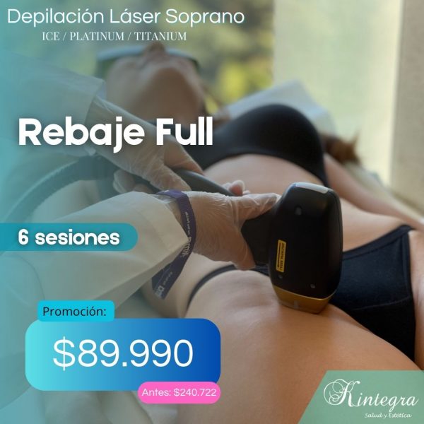 Rebaje Full - Láser Soprano ICE