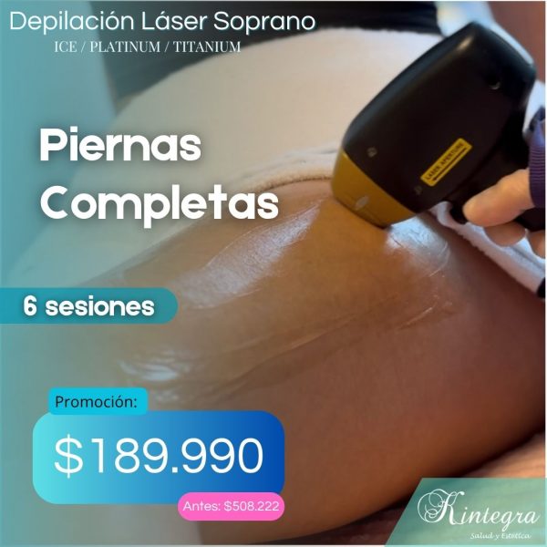 Piernas Completas - Láser Soprano ICE