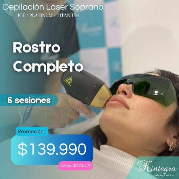 Rostro Completo - Láser Soprano ICE