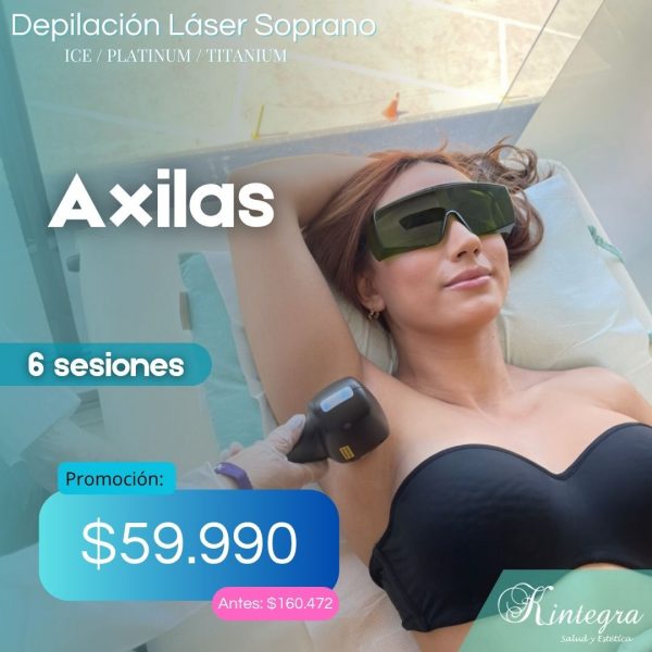 Axilas - Láser Soprano ICE