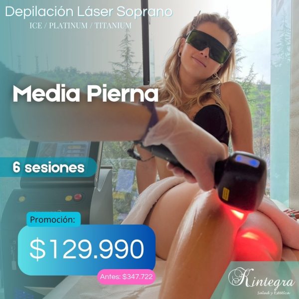 Media Pierna - Láser Soprano ICE