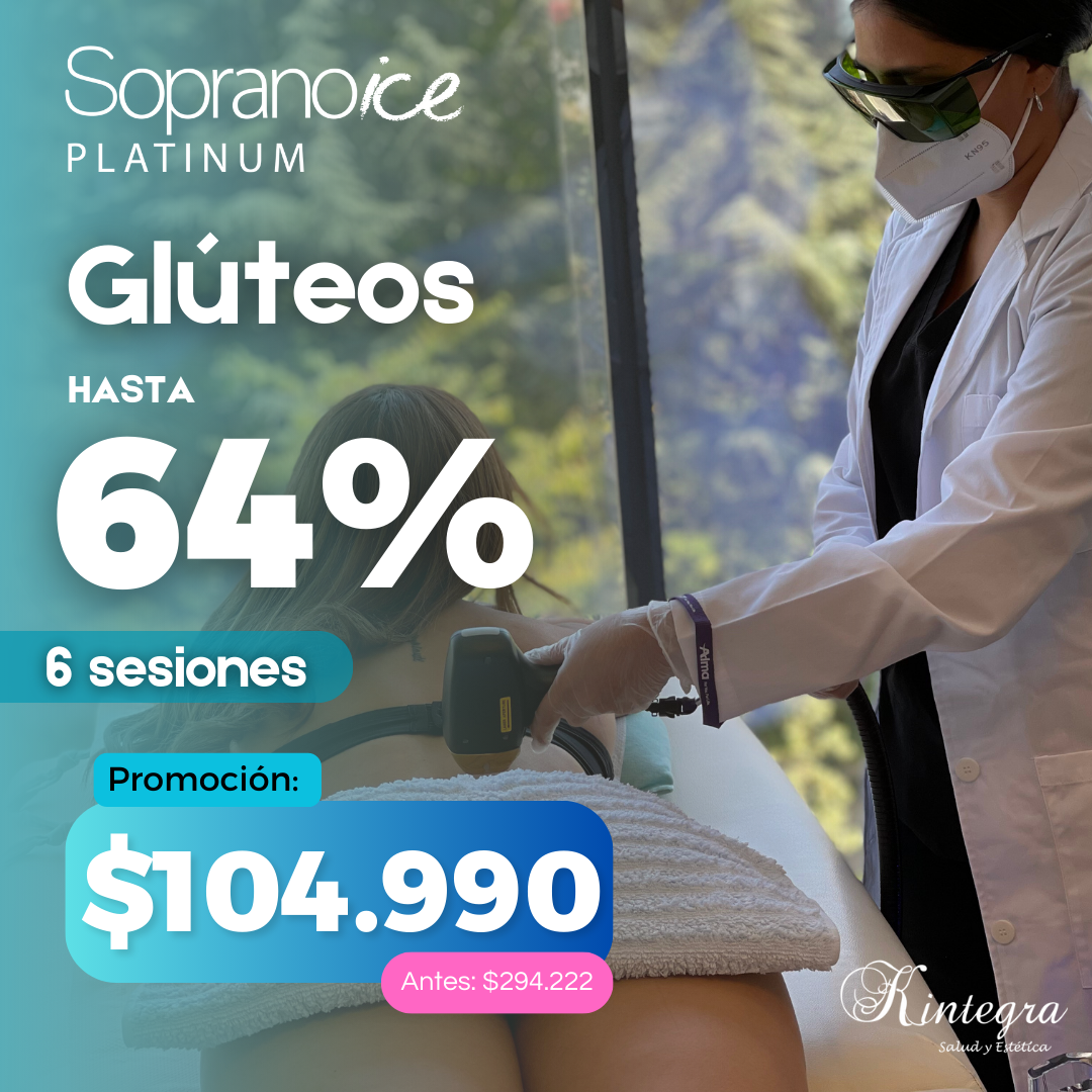 Glúteos - Láser Soprano ICE