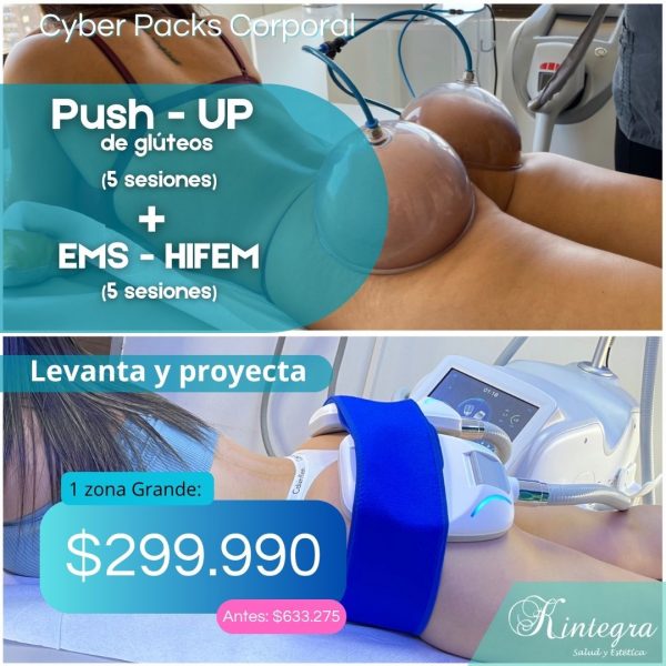 Glúteos FIT (HIFEM + PUSH-UP Brasilero)
