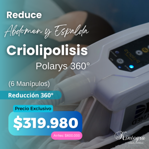 Reductivo Abdomen y Espalda con Criolipolisis - 6 Manípulos M o L