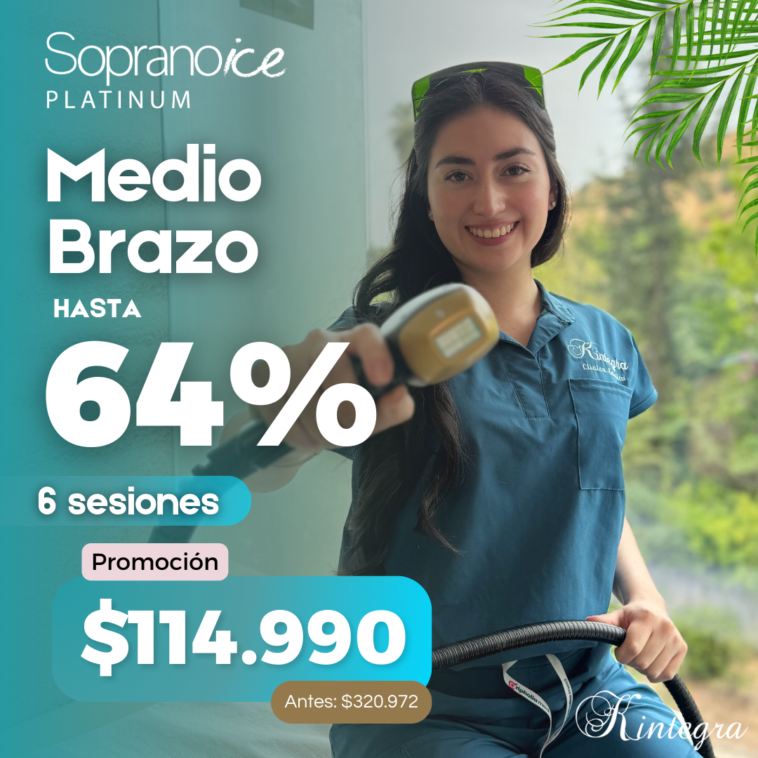 Medio Brazo - Láser Soprano ICE