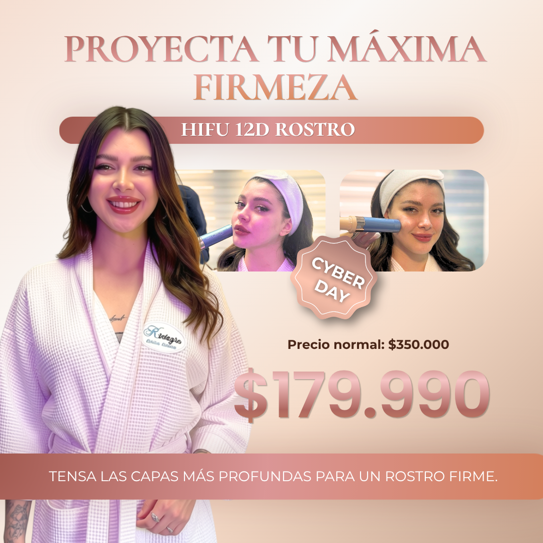 HIFU 12D - Lifting Facial Sin Cirugía, Rostro completo CYBER