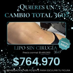 Lipo sin cirugía 360 PRO CYBER