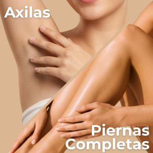 Pack: Piernas Completas + Axilas (3 Sesiones) Láser Soprano ICE