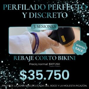 Rebaje Corto (Bikini) - Láser Soprano ICE CYBER