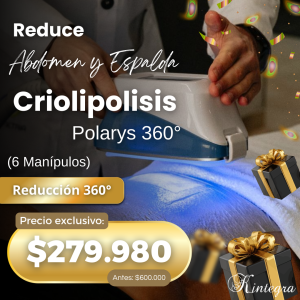 Reductivo Abdomen y Espalda con Criolipolisis - 6 Manípulos M o L