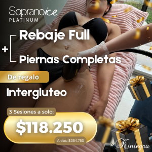 Pack: Piernas Completas + Rebaje Full (3 sesiones)