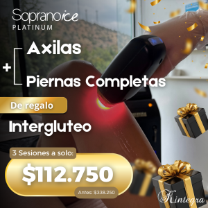 Pack: Piernas Completas + Axilas (3 sesiones)