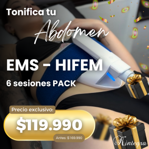 Tonifica tu abdomen con HIFEM (6 sesiones)