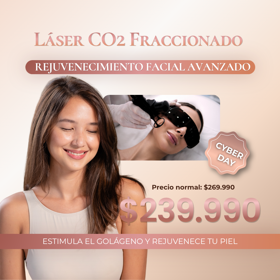 Láser CO2 Fraccionado para rejuvenecimiento facial avanzado CYBER