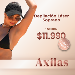 Axilas - Depilación Láser Soprano (1 Sesión) CYBER