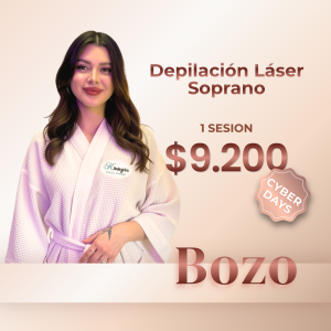 Bozo - Depilación Láser Soprano (1 Sesión) CYBER