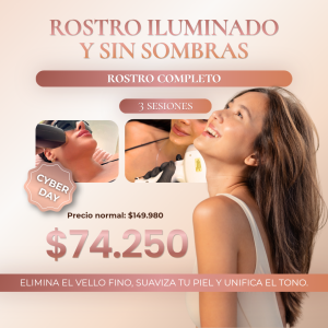 Rostro Completo (3 Sesiones) Láser Soprano ICE CYBER