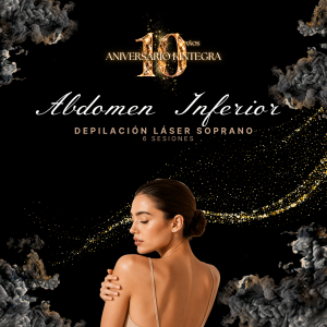 Abdomen Inferior 6 sesiones Laser Soprano Aniversario