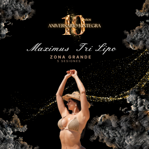 Maximus TriLipo Reafirmante reductor zona grande Aniversario