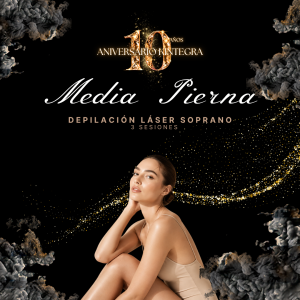 Media Pierna - 3 Sesiones Láser Soprano ICE Aniversario